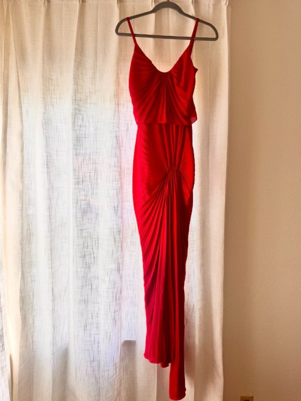 Georgia Hardinge Dazed Dress Floor Length in Red